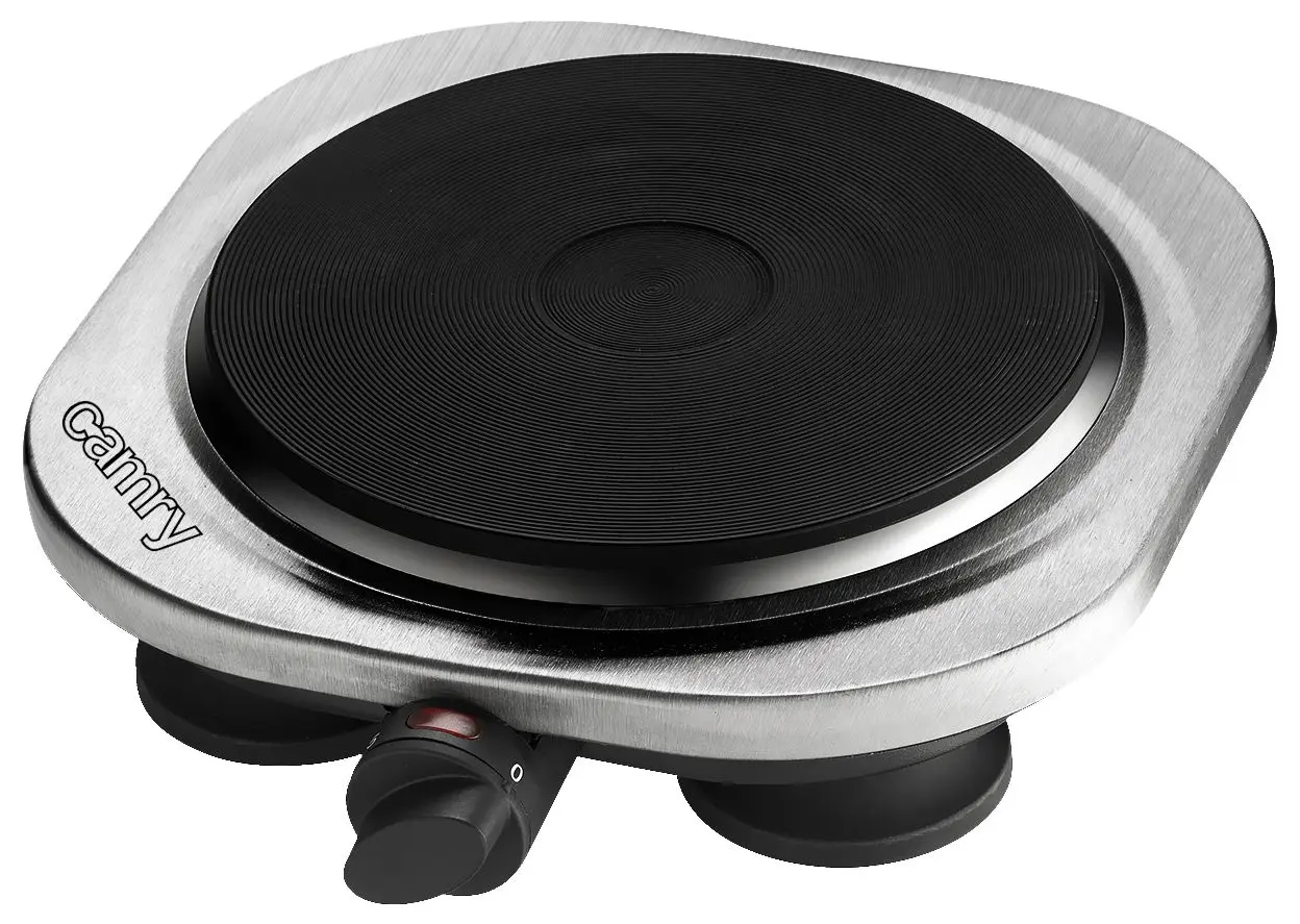 Plita electrica de masa Camry CR 6510 (Inox/Black)