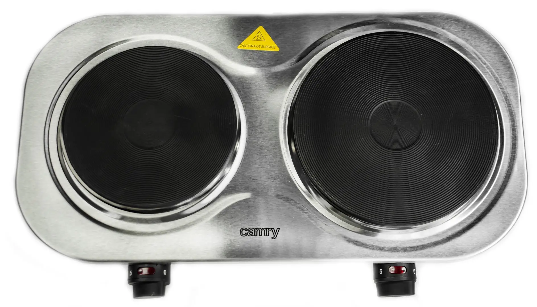 Plita electrica de masa Camry CR 6511 (Inox/Black)