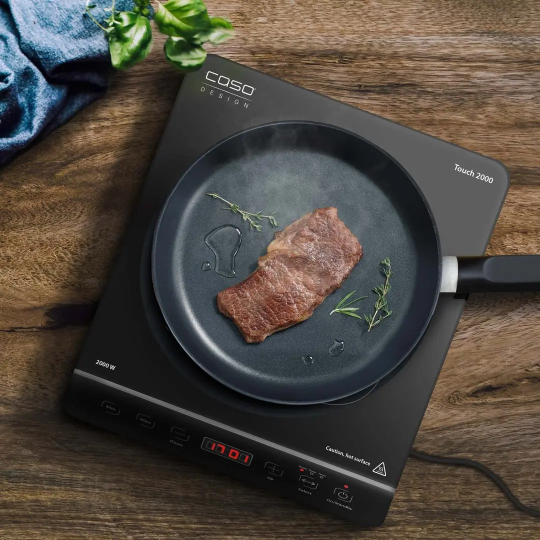 Настольная индукционная плита Caso Touch 2000 (Black) - 4