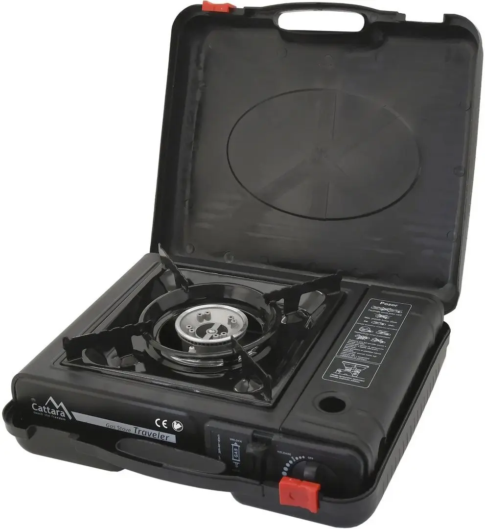 Aragaz camping Cattara Traveler TT13598 (Black) - 7