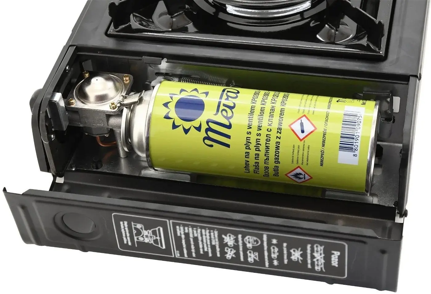 Aragaz camping Cattara Traveler TT13598 (Black) - 6