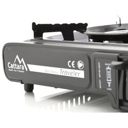 Aragaz camping Cattara Traveler TT13598 (Black) Thumb