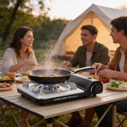 Настольная газовая плита Chomik GAZ8609 (Black/White) Thumb