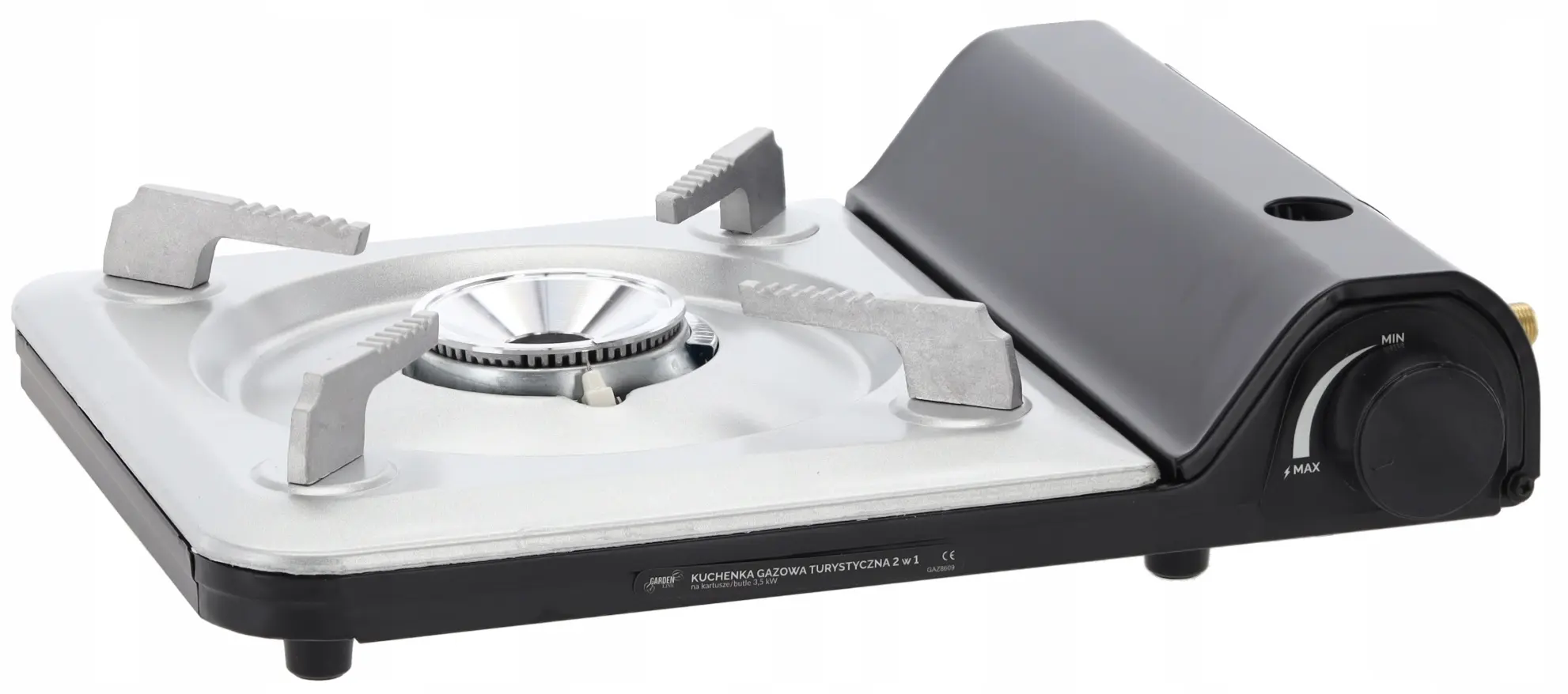 Настольная газовая плита Chomik GAZ8609 (Black/White)