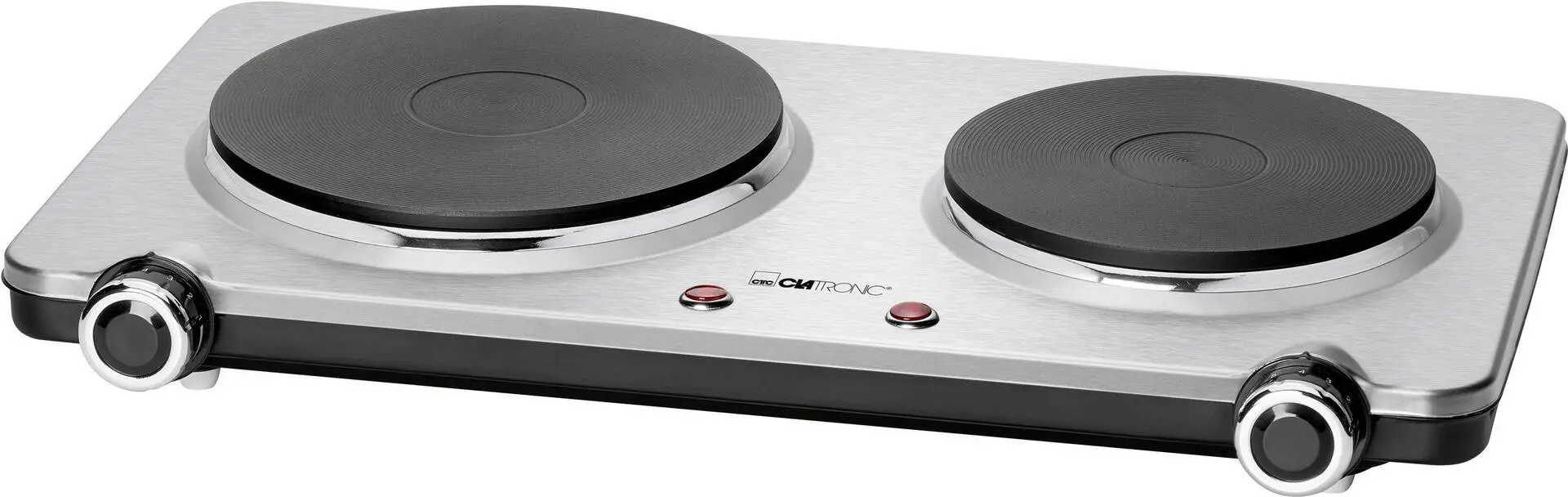 Plita electrica de masa Clatronic DKP 3668 (Stainless Steel/Black)