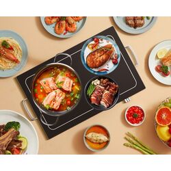 Tava cu incalzire Costway ES10259DE-DK (Black/Silver) Thumb