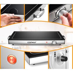 Tava cu incalzire Costway ES10259DE-DK (Black/Silver) Thumb