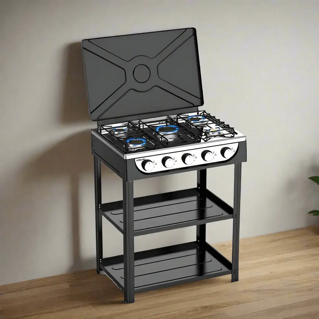 Aragaz Decakila KMGS019B (Black/Inox)