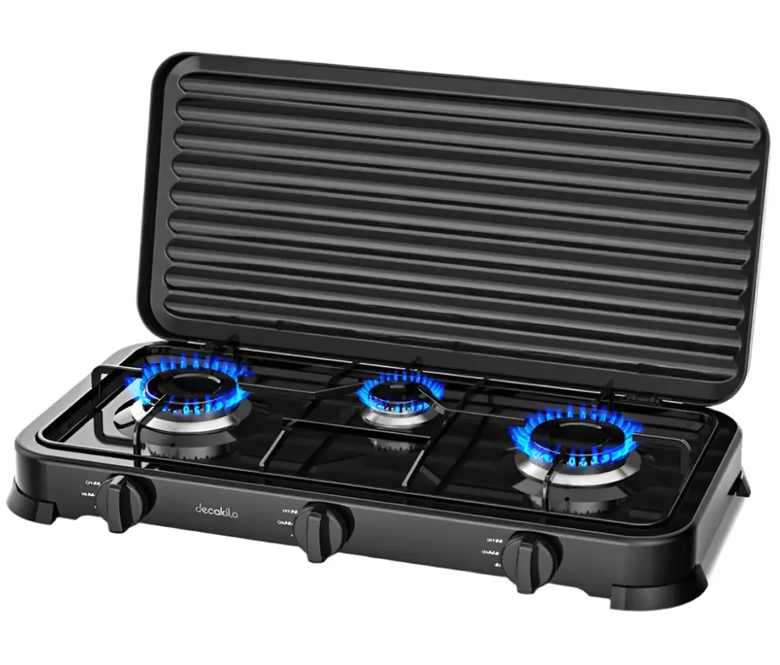 Aragaz de masa Decakila KMGS009B (Black)