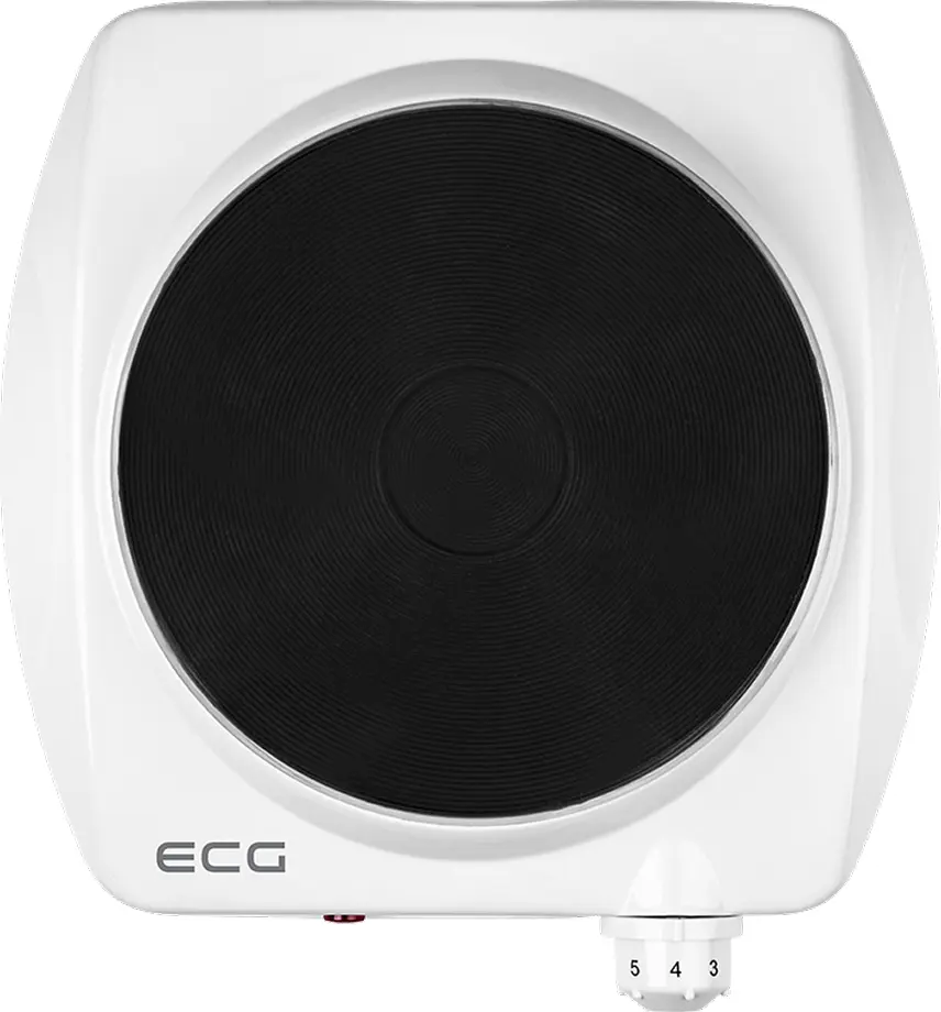 Настольная электрическая плита ECG EV 1512 (White) - 2