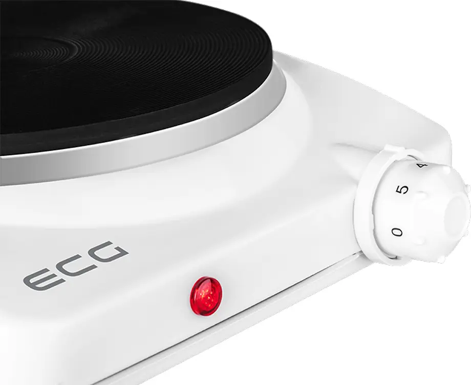 Настольная электрическая плита ECG EV 1512 (White) - 3