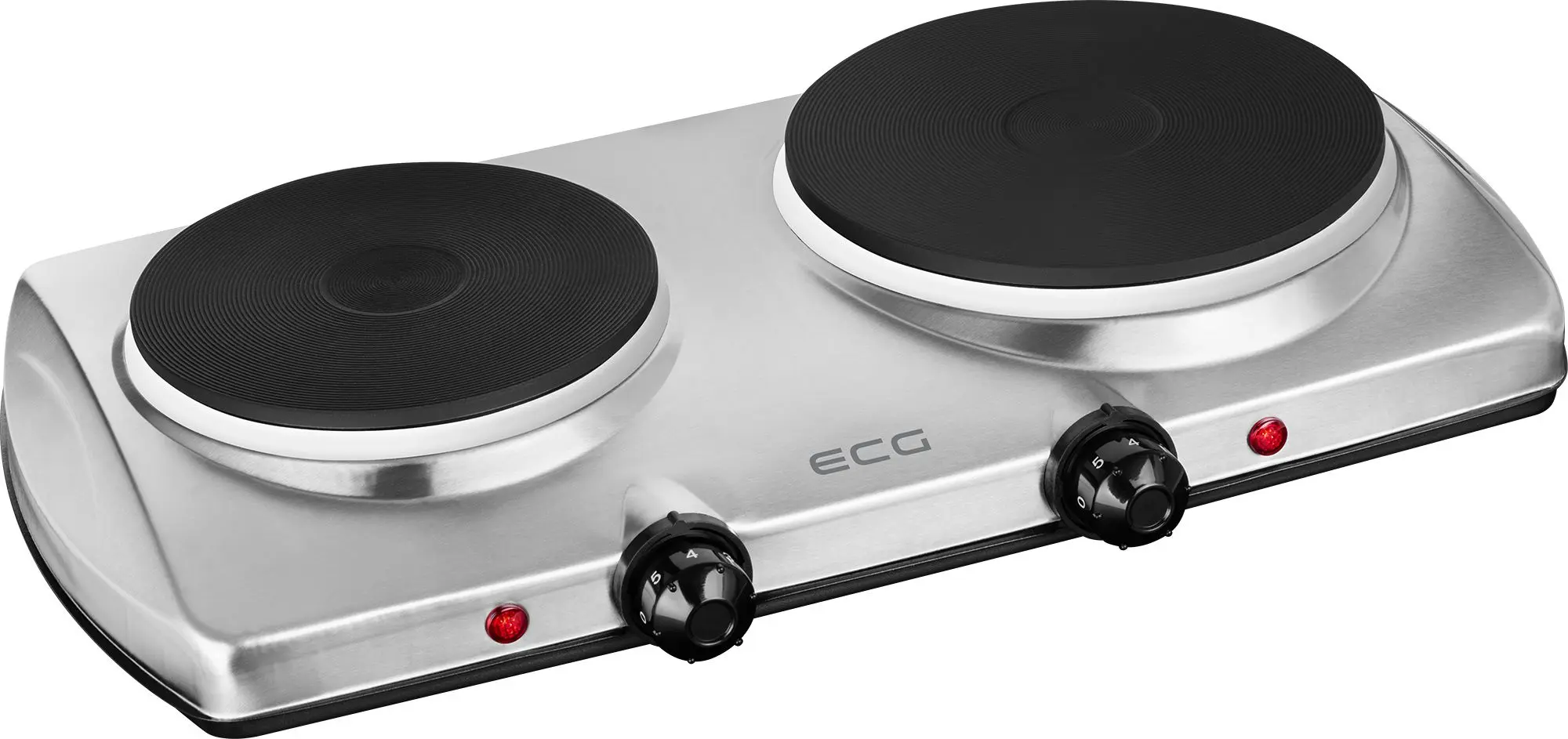 Настольная электрическая плита ECG EV 2512 (Inox)