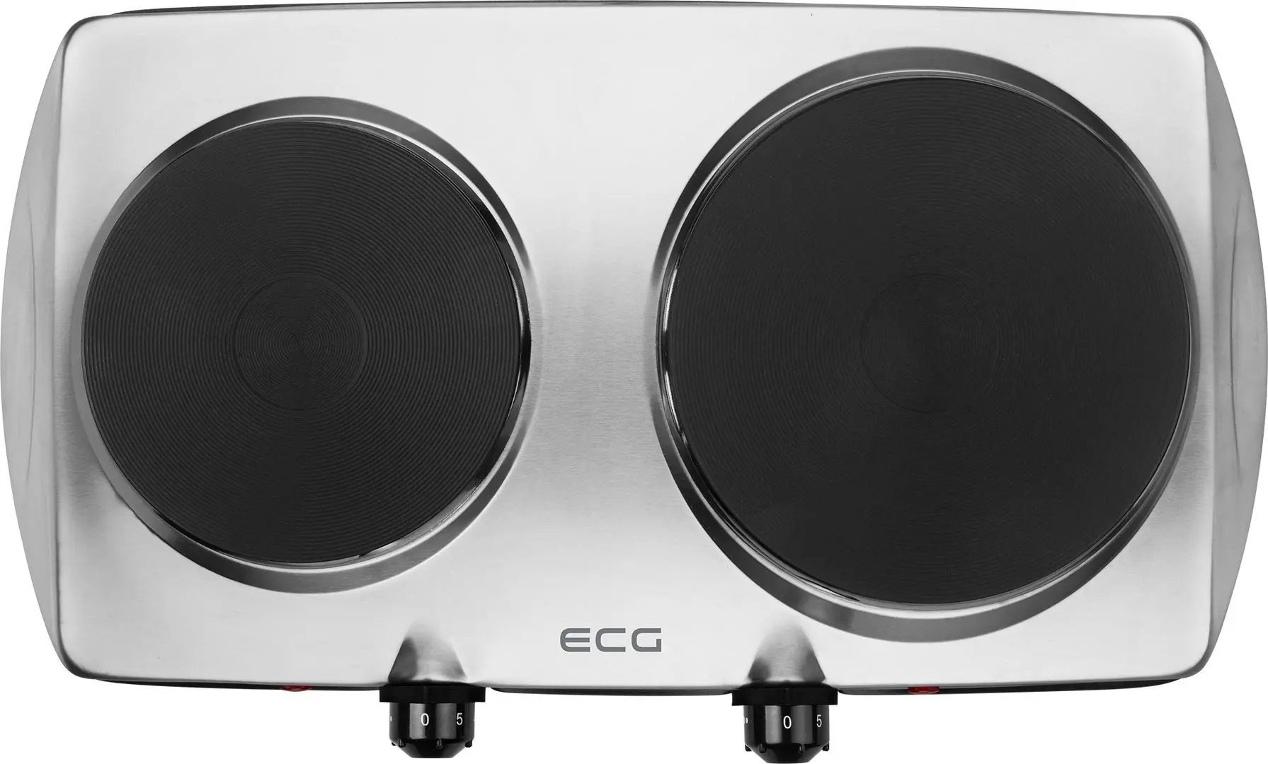 Настольная электрическая плита ECG EV 2512 (Inox)