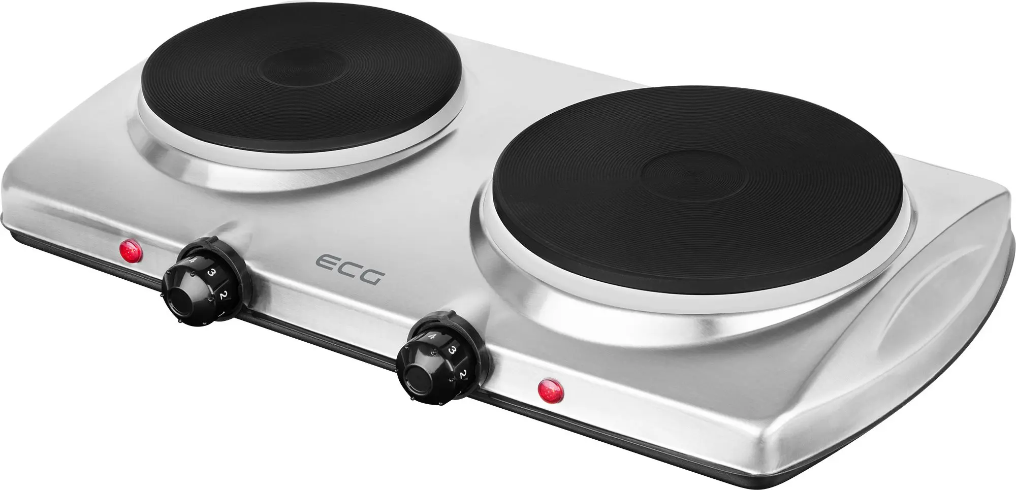 Настольная электрическая плита ECG EV 2512 (Inox)