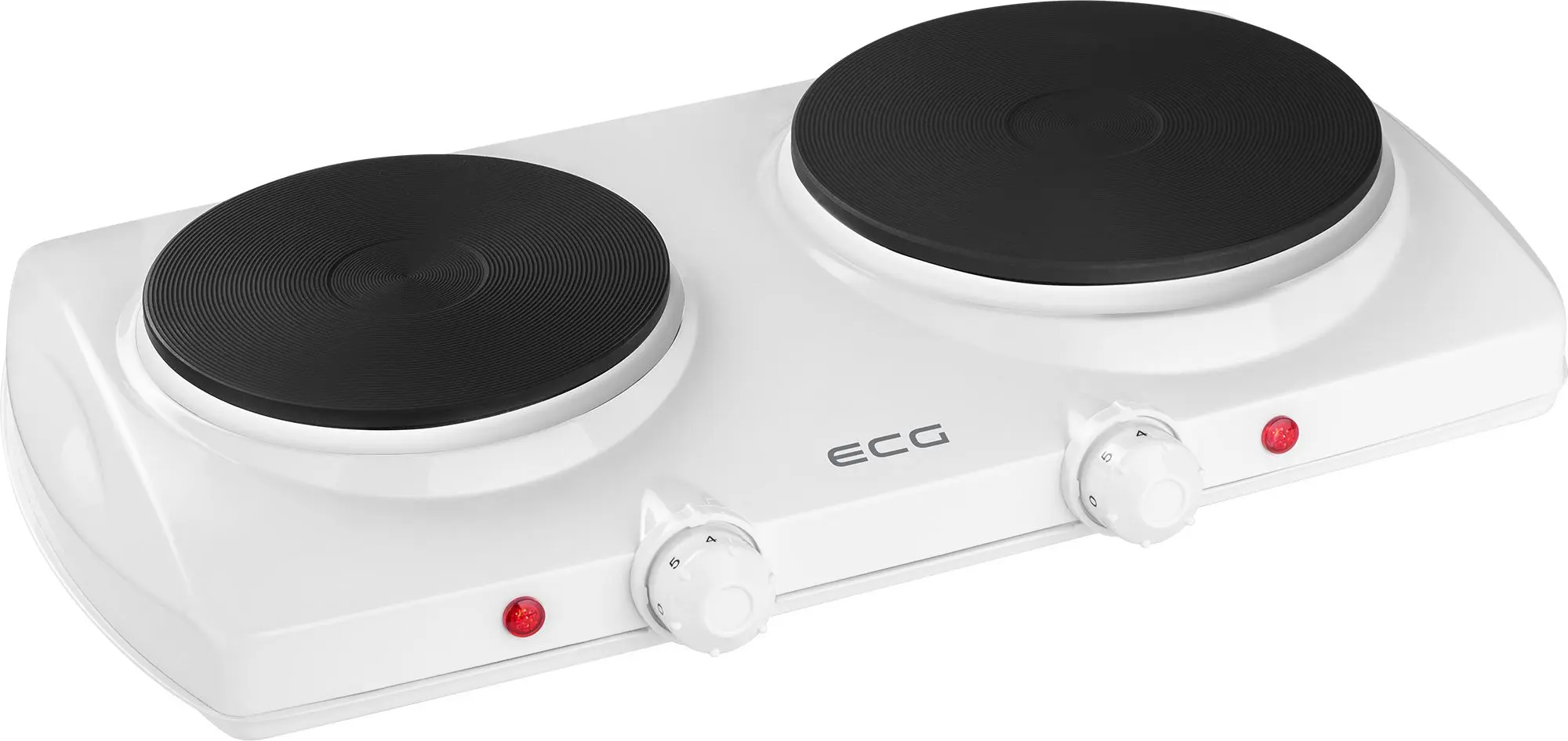 Plita electrica de masa ECG EV 2512 (White)