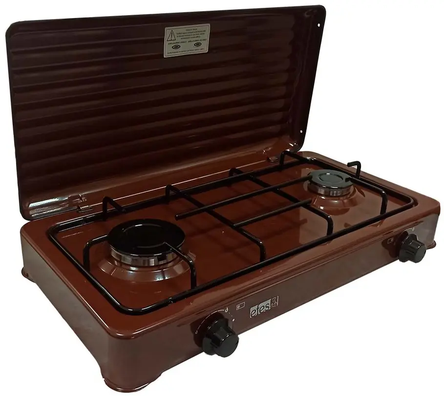 Настольная газовая плита Efes TT2/LPG/BR 2 (Brown)