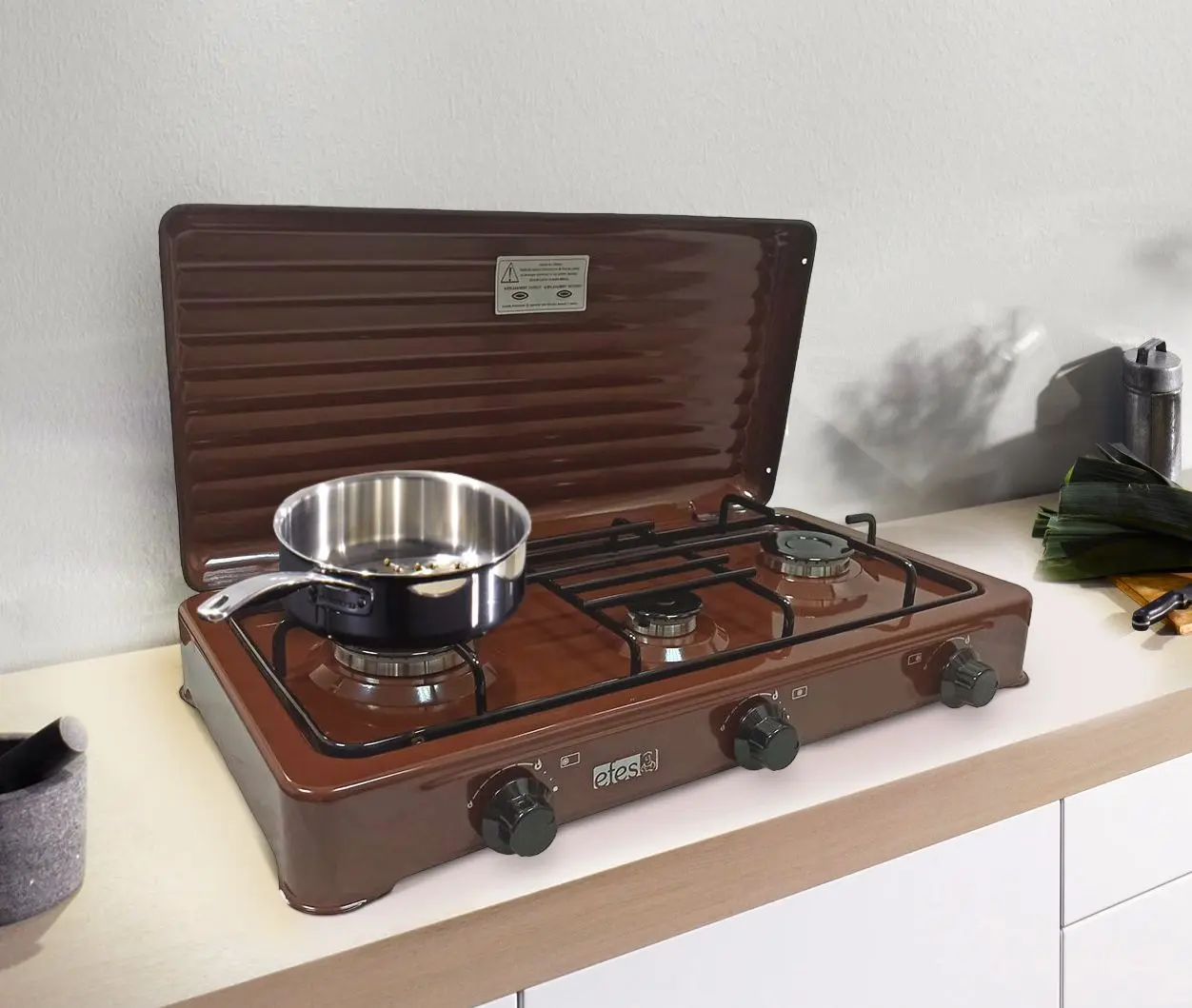 Plita de masa Efes TT3/LPG/BR 3 (Brown)