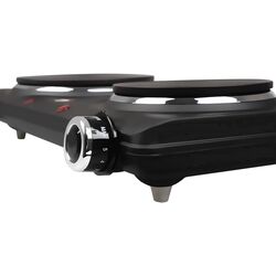 Plita electrica de masa Eldom Duetto PG20 (Black) Thumb