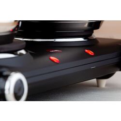 Plita electrica de masa Eldom Duetto PG20 (Black) Thumb