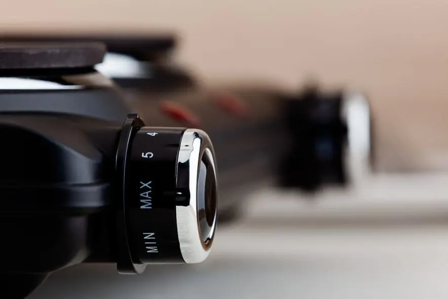 Plita electrica de masa Eldom Duetto PG20 (Black)