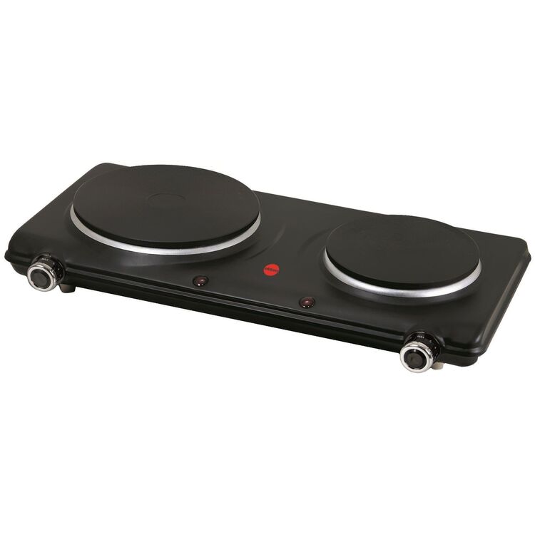 Plita electrica de masa Eldom Duetto PG20 (Black)