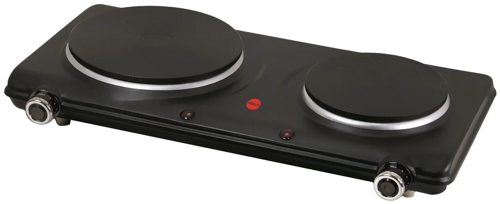 Plita electrica de masa Eldom Duetto PG20 (Black)