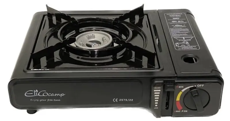 Настольная газовая плита Elico BDZ-155B (Black) - 2