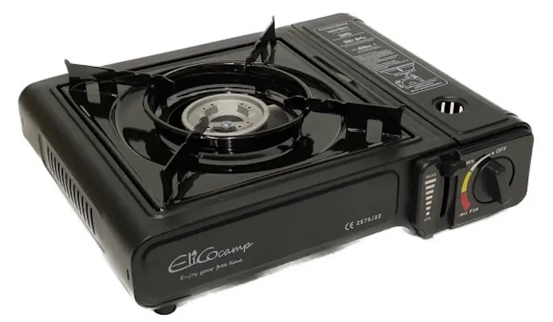 Настольная газовая плита Elico BDZ-155B (Black)