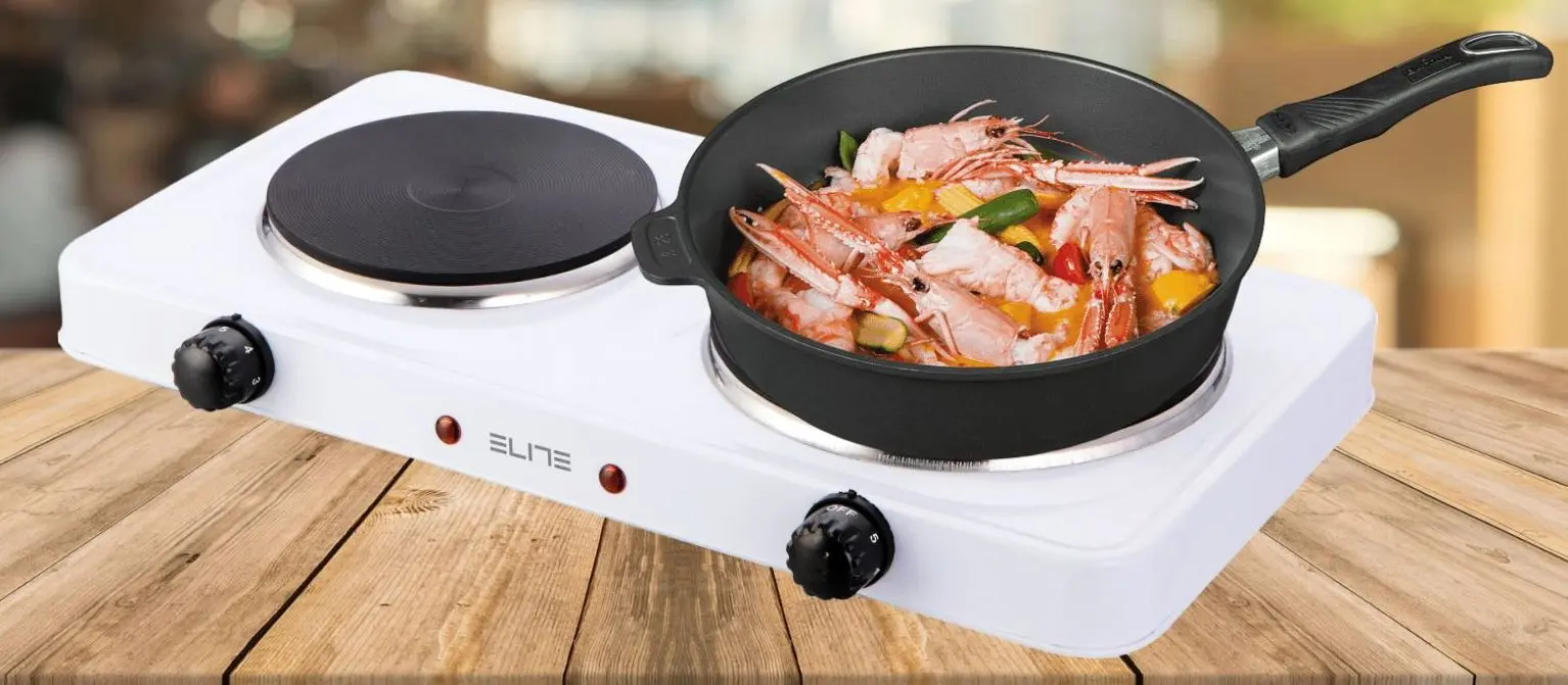 Plita electrica de masa Elite EHP-0283W (White)