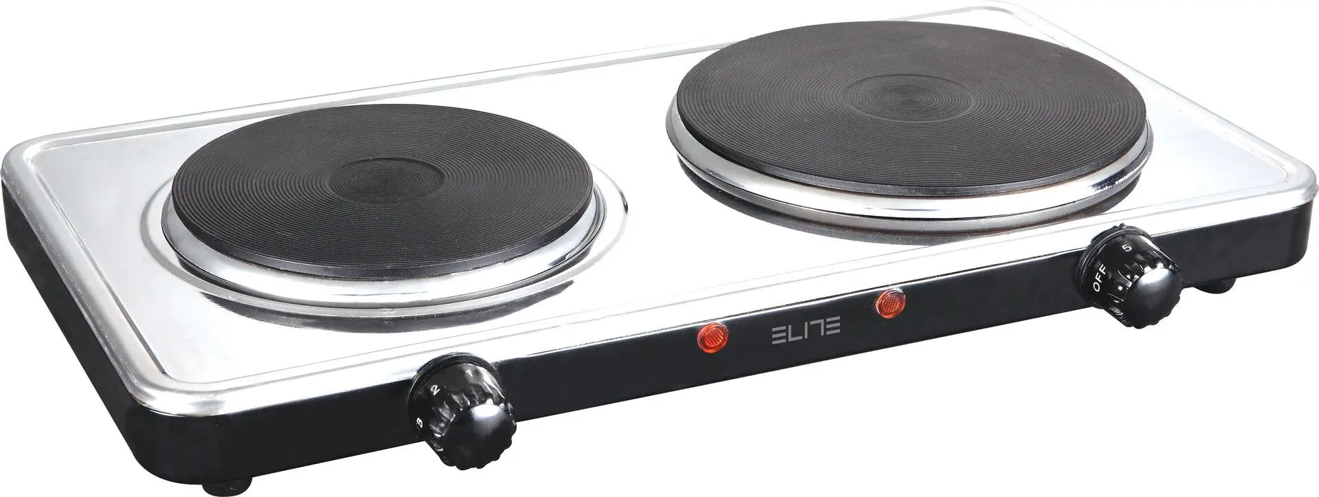 Plita electrica de masa Elite EHP-0284X (Black/Inox)