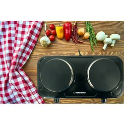 Plita electrica de masa Esperanza Cotopaxi EKH010K (Black) Thumb