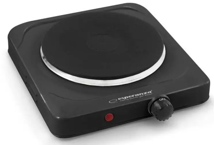 Plita electrica de masa Esperanza Pinatubo EKH002K (Black)