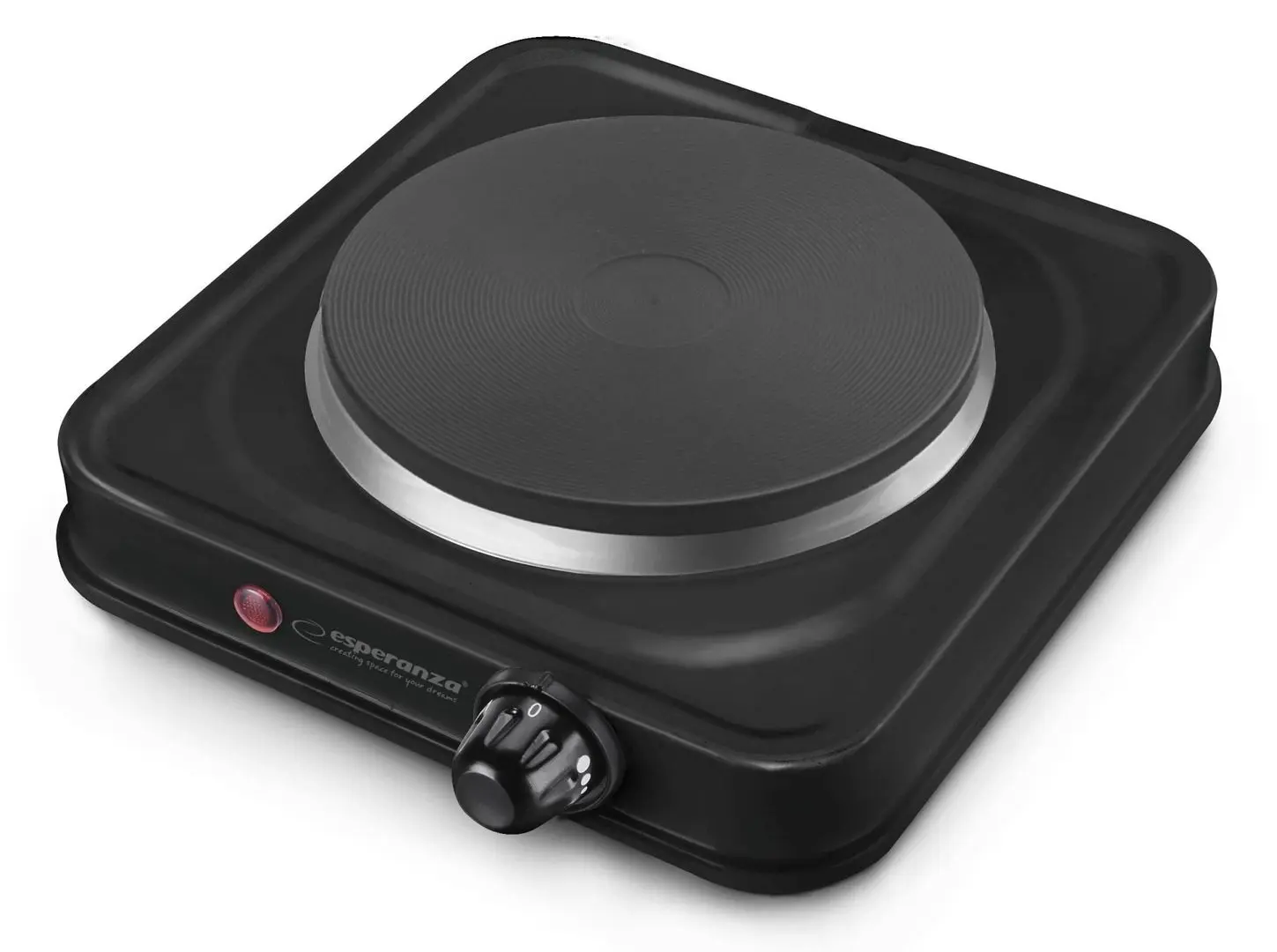 Plita electrica de masa Esperanza St.Helens EKH003K (Black)