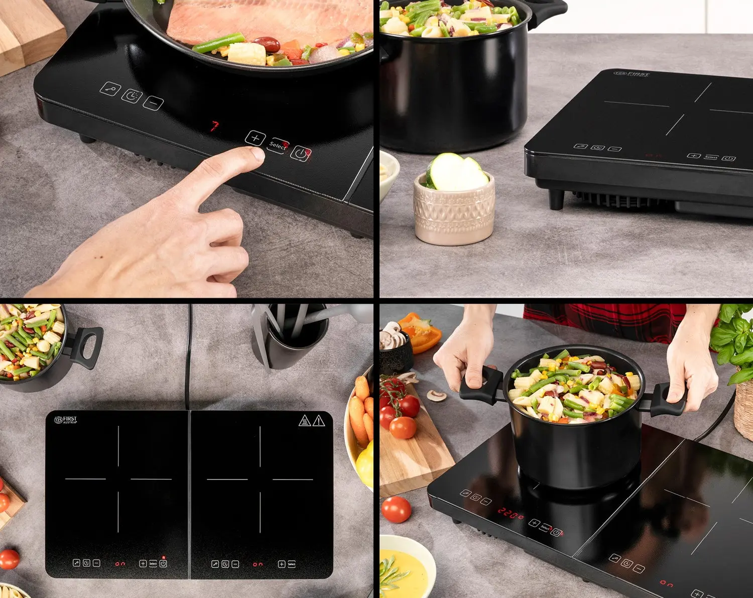 Настольная индукционная плита First FA-5095-5 (Black) - 4