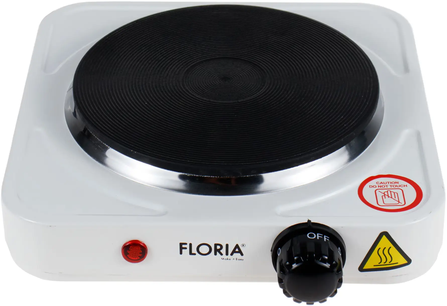 Настольная электрическая плита Floria ZLN-2805 (White) - 2