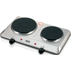 Plita electrica de masa Haeger Double Top Disc HP-02S.015A (Inox)