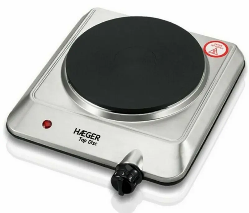Plita electrica de masa Haeger HP-01S.014A (Silver)