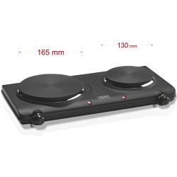 Plita electrica de masa Haeger HP-02B.013A (Black) Thumb