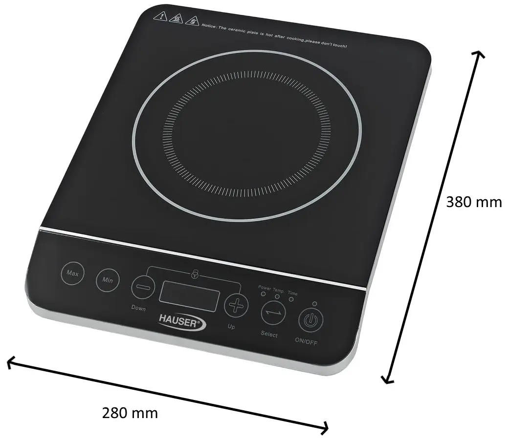 Plita cu inductie de masa Hauser IC-2014 (Black)