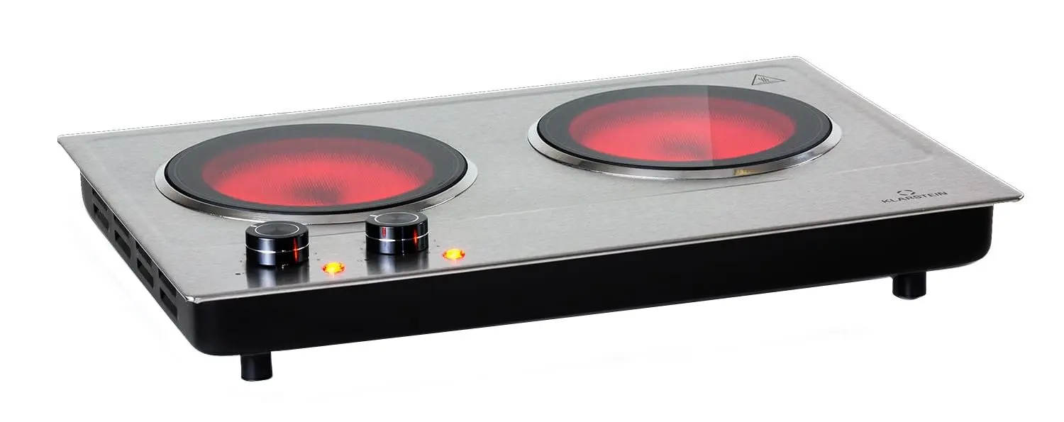 Plita electrica de masa Klarstein Ramsey 10040070 (Silver/Black)