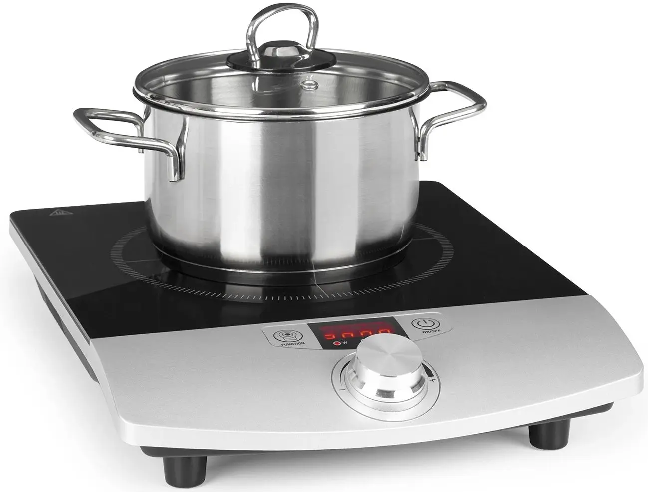 Plita cu inductie de masa Klarstein VariCook Single (Silver/Black)