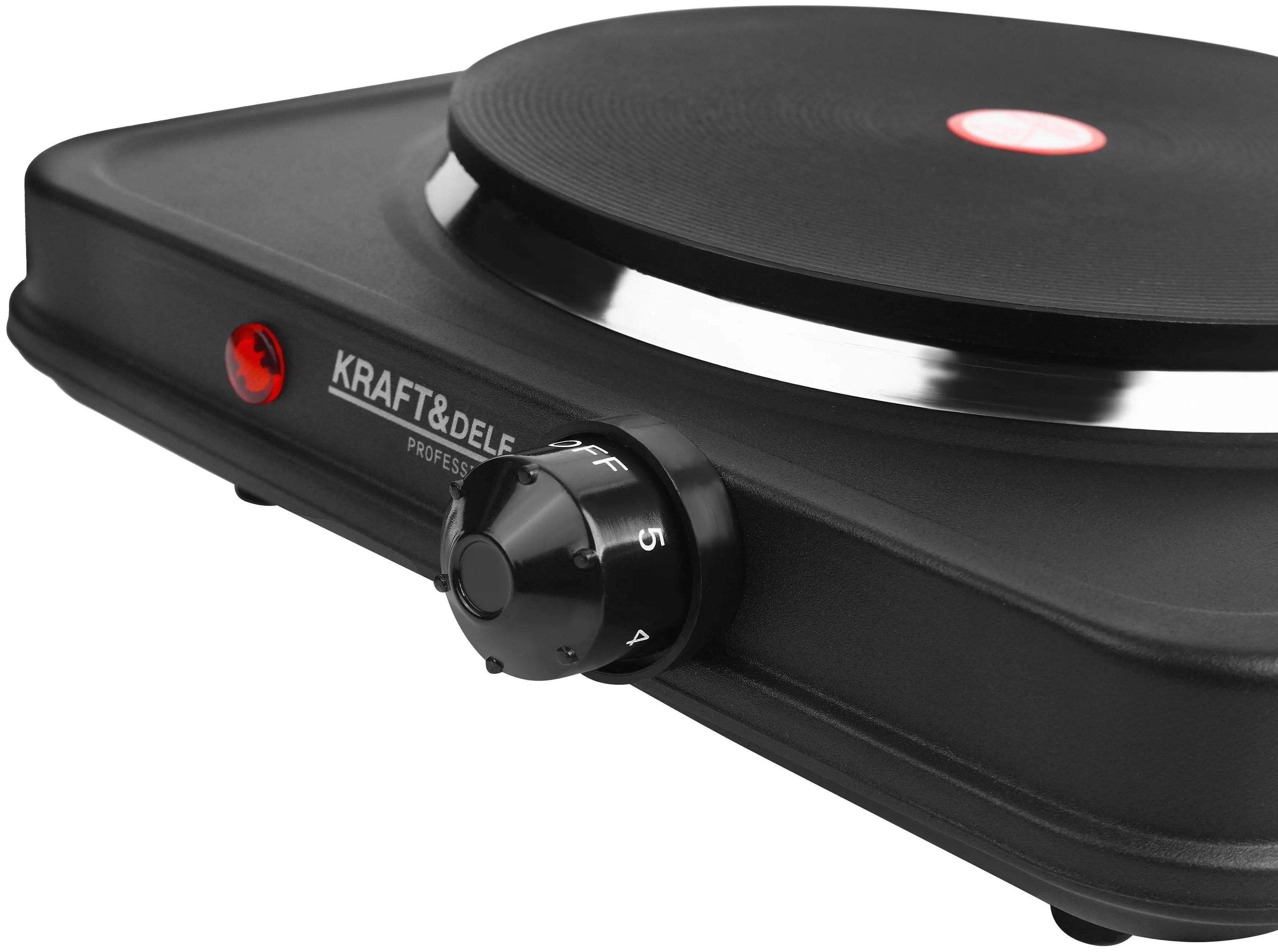 Настольная электрическая плита Kraft&Dele KD4165 (Black) - 4