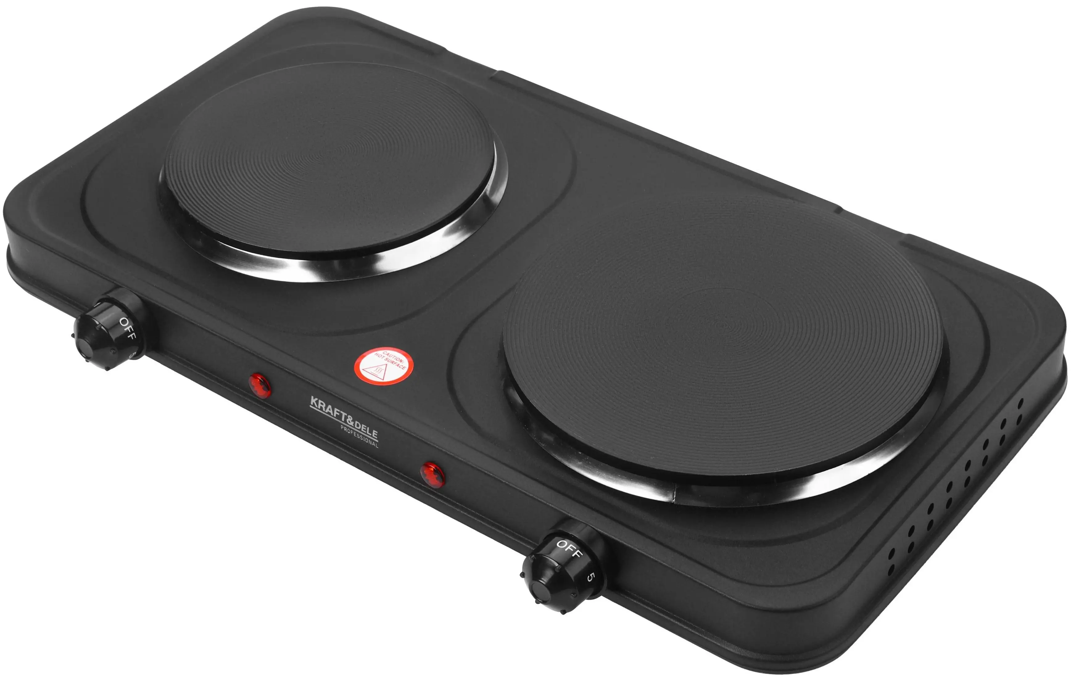 Настольная электрическая плита Kraft&Dele KD4166 (Black) - 3