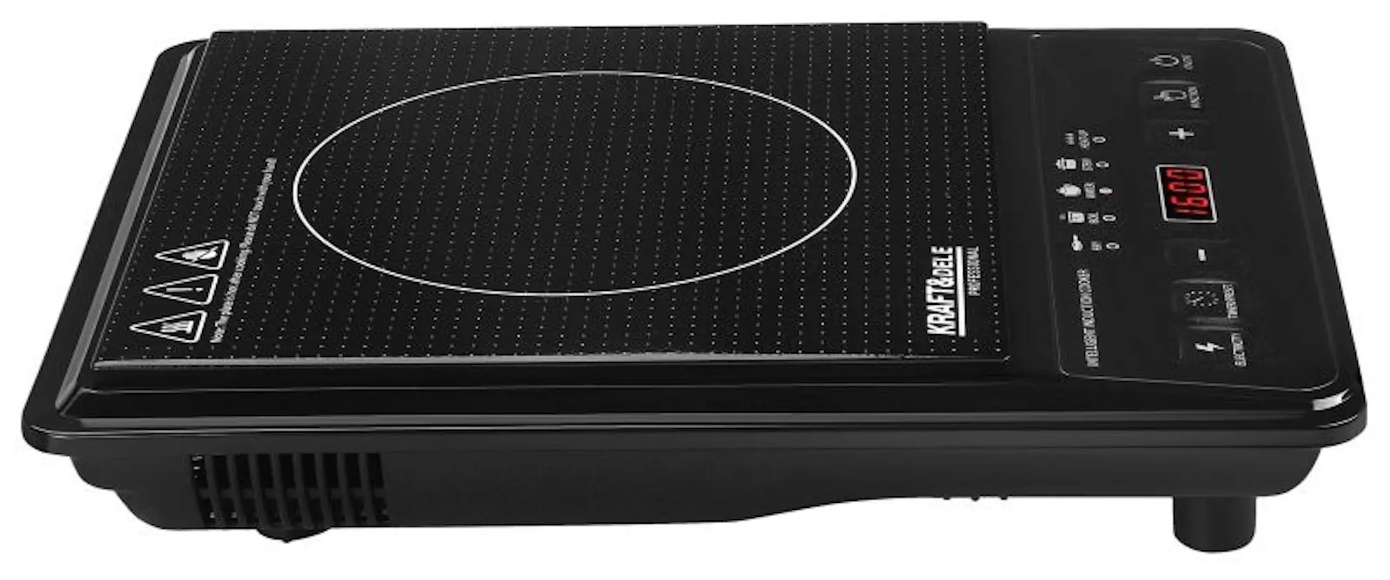 Настольная электрическая плита Kraft&Dele KD4168 (Black) - 3