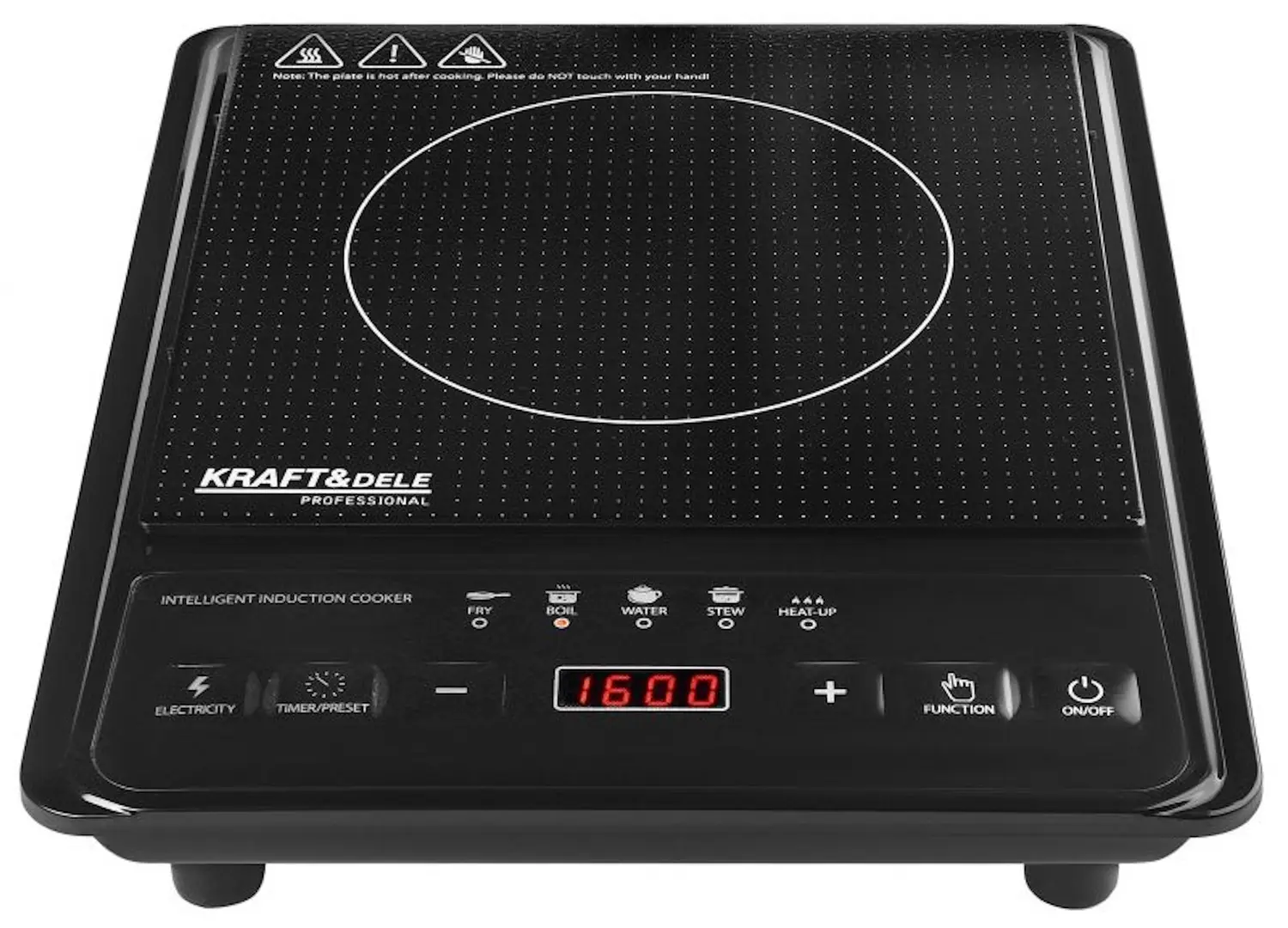 Настольная электрическая плита Kraft&Dele KD4168 (Black)