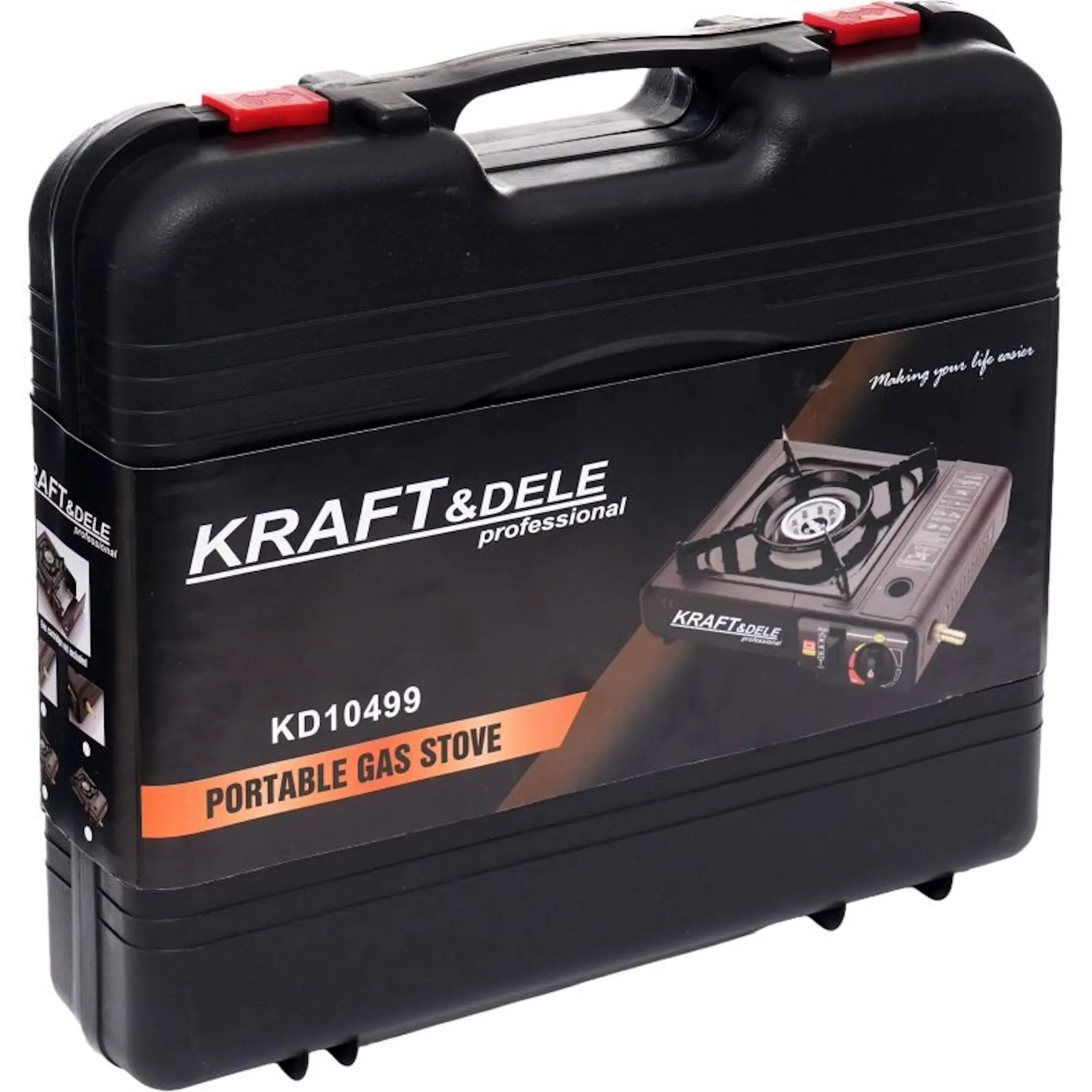 Настольная газовая плита Kraft&Dele KD10499 (Black) - 7