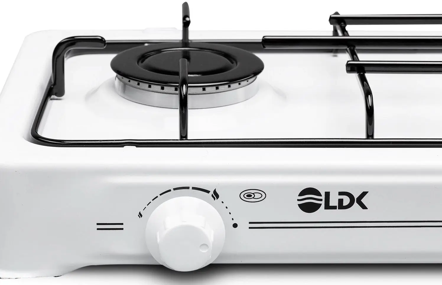 Aragaz de masa LDK Amorfo 2 (White)