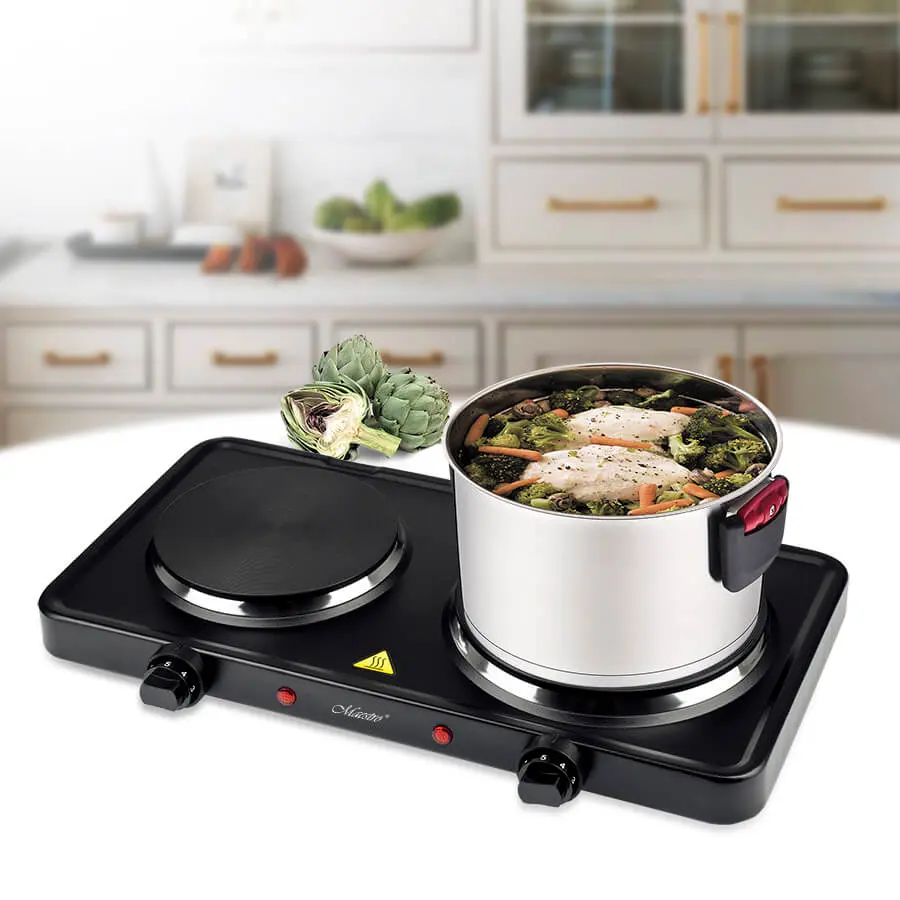Plita electrica de masa Maestro MR-772-2 (Black) - 2