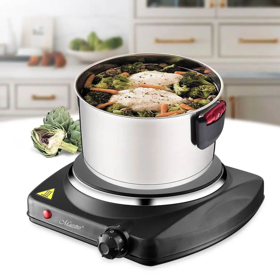 Plita electrica de masa Maestro MR-773-1 (Black)