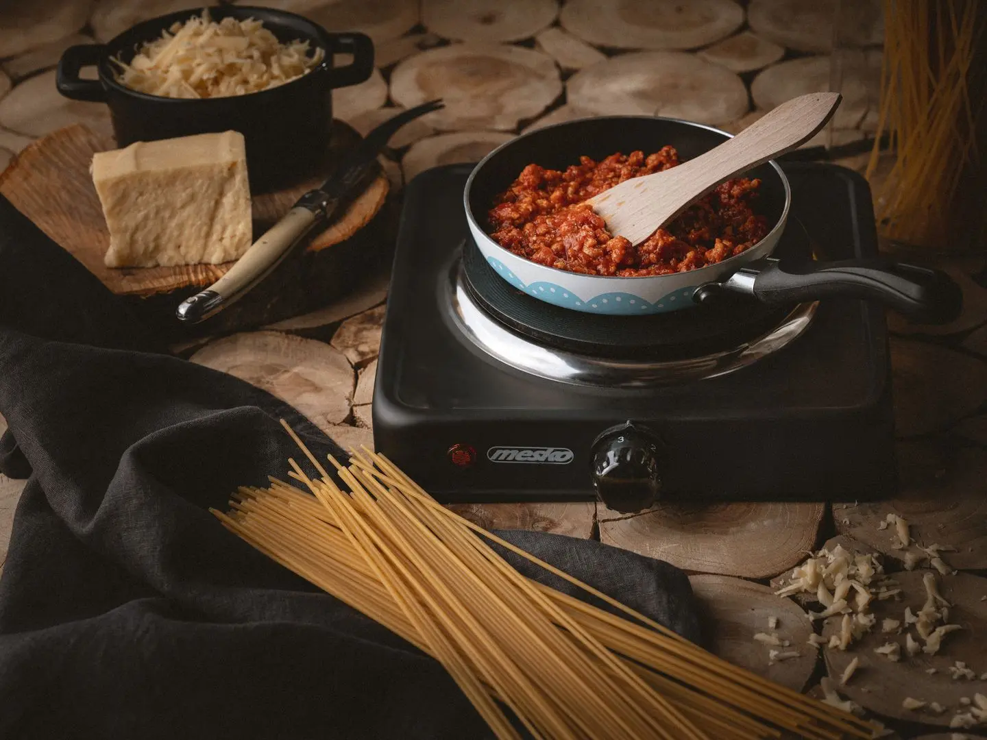 Настольная электрическая плита Mesko MS 6508 (Black)